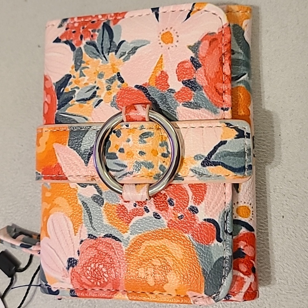 MUNDI BRAND WOMEN'S "FRUIT PUNCH FLORAL" WALLET WITH RFID PROTECTION